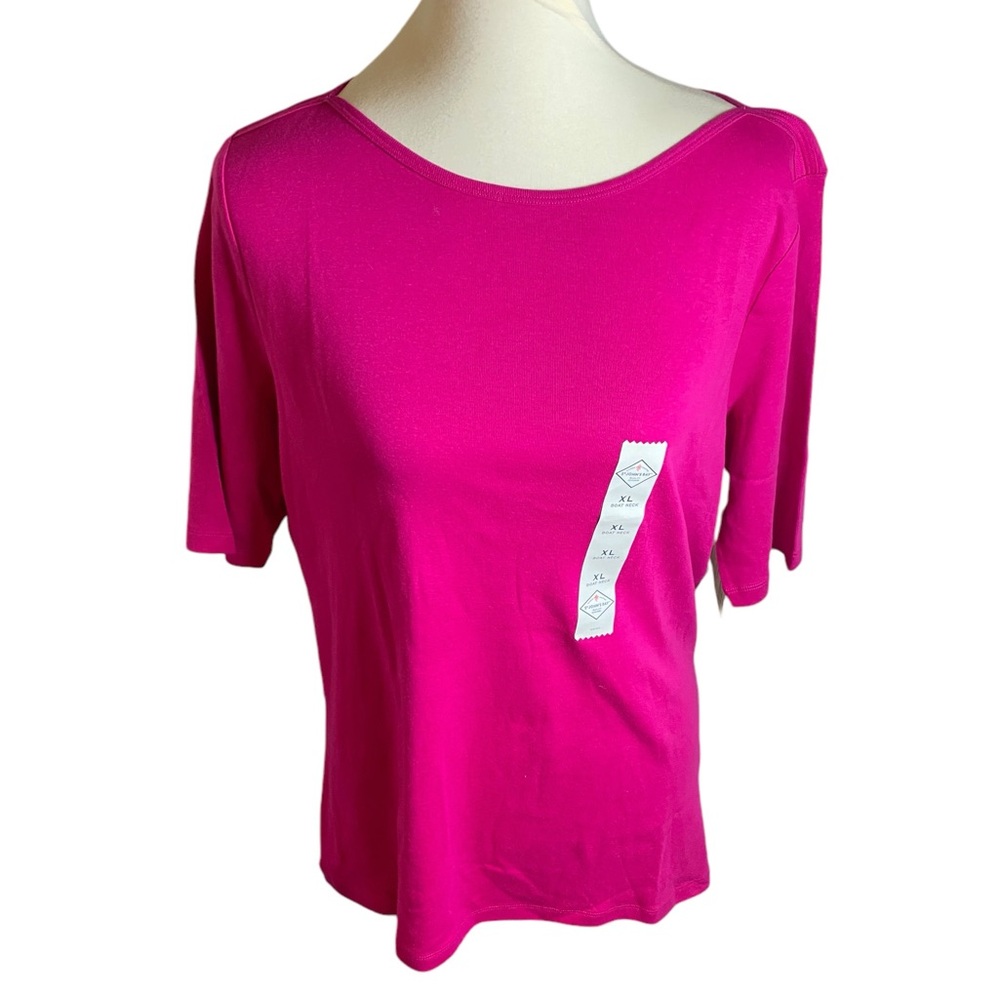 NWT St.Johns Bay Boatneck Tee